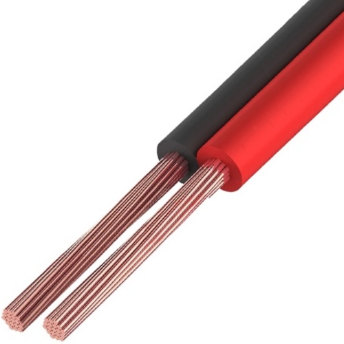 Акустический кабель Premier 25-008, 2*4.0 мм, 100 метров, красно-чёрный изображение