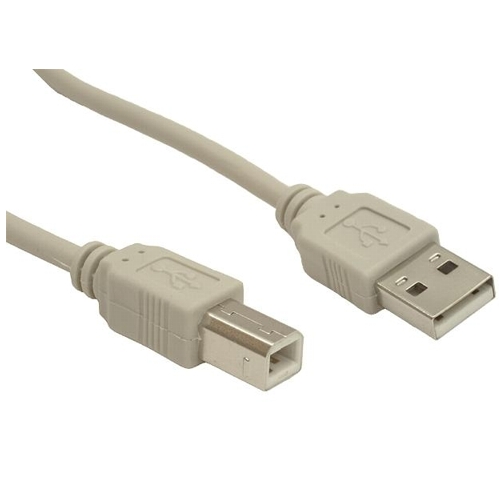 Кабель USB 2.0 Am-Bm 5Bites UC5010-050C, 5 метров, серый изображение