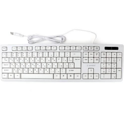 Клавиатура Gembird KB-8355U, белая изображение