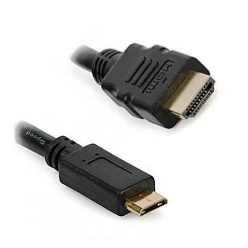 Кабель HDMI-miniHDMI V1.4, Dialog HC-A0718B black, 1.8 метра изображение