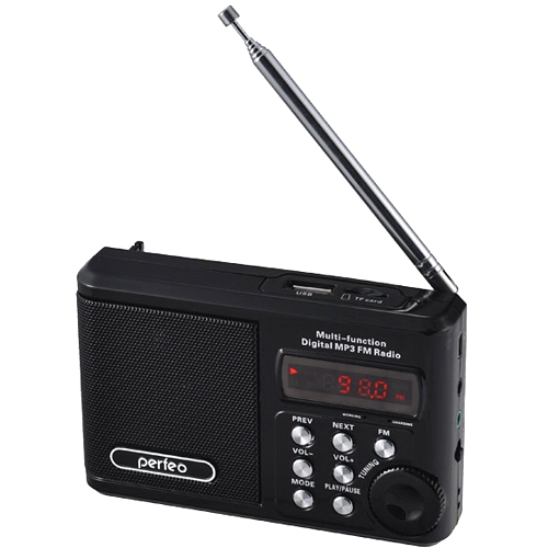 Радиоприемник Perfeo Sound Ranger PF-SV922, черный изображение