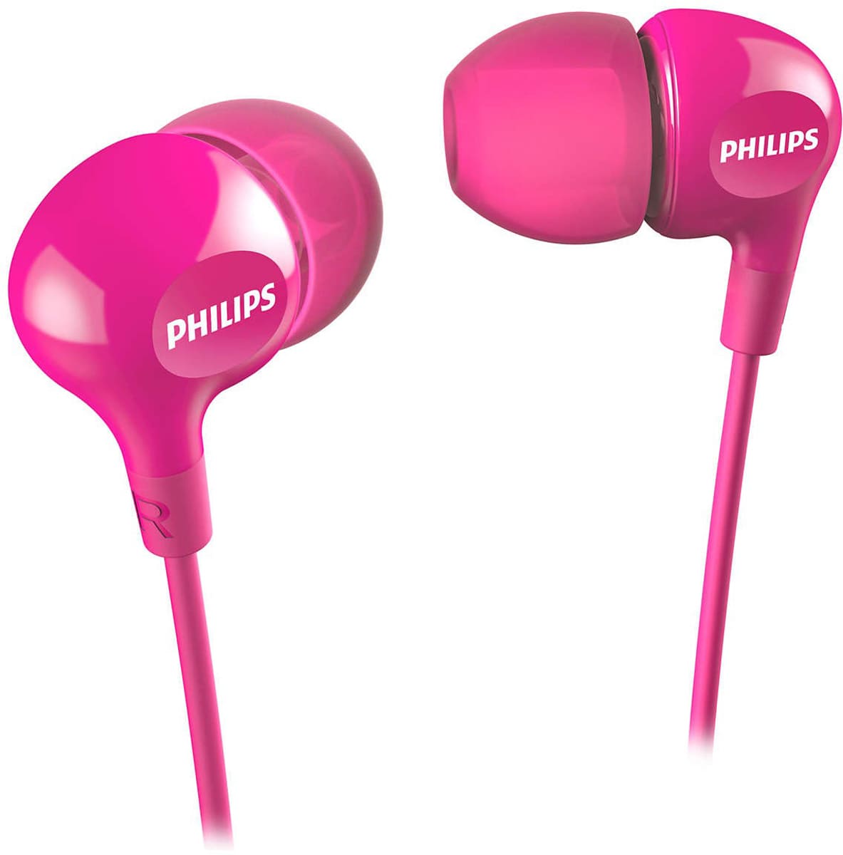 Наушники вкладыши Philips SHE-3550PK, розовые изображение