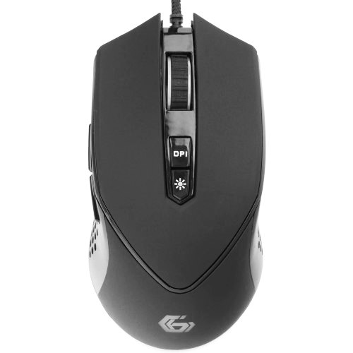 Мышь игровая Gembird MG-770, 3200DPI, черная изображение