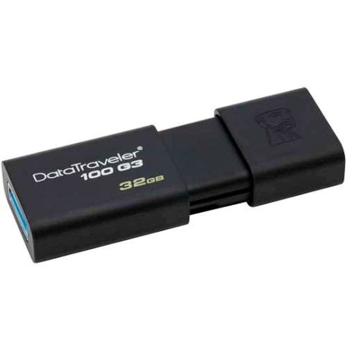 Флешка USB 3.0 Kingston  Data Traveler 100G3, 32 Гб, (DT100G3/32GB) изображение