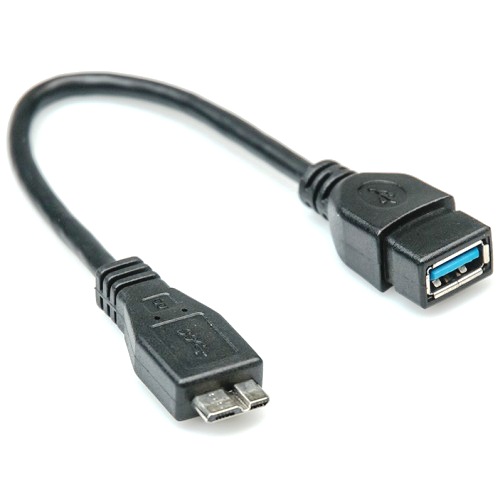 Адаптер USB 3.0-Af3.0 Dialog CU-0901 OTG, 0.1 метра изображение