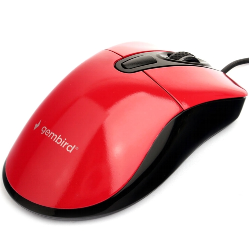 Мышь Gembird MOP-415-R, красная изображение