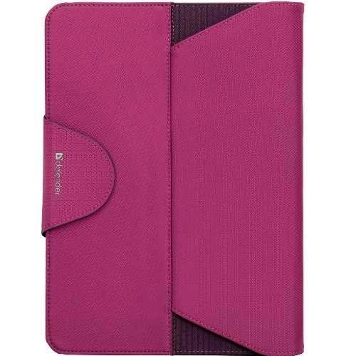 Чехол-подставка для планшета 10'' Defender Double case, розово-фиолетовый изображение