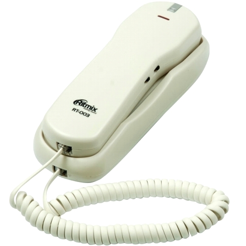 Стационарный телефон Ritmix RT-003, белый изображение